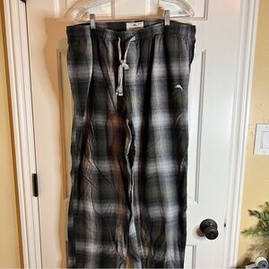 Men’s Tommy Bahama‎ Warm Flannel Sleep Lounge Pants, Size XL.